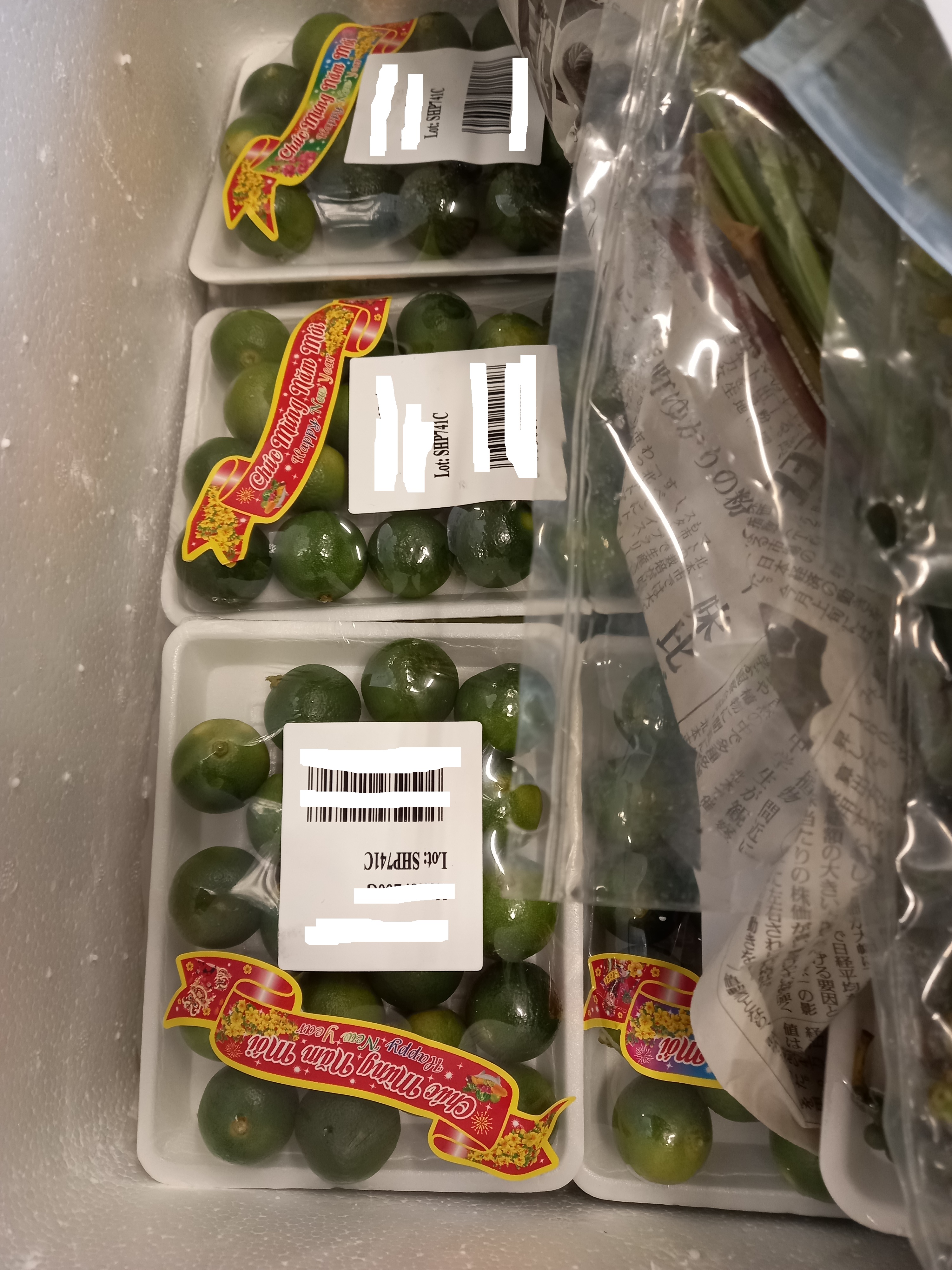 Zadržená pašovaná zásilka citrusů z Vietnamu