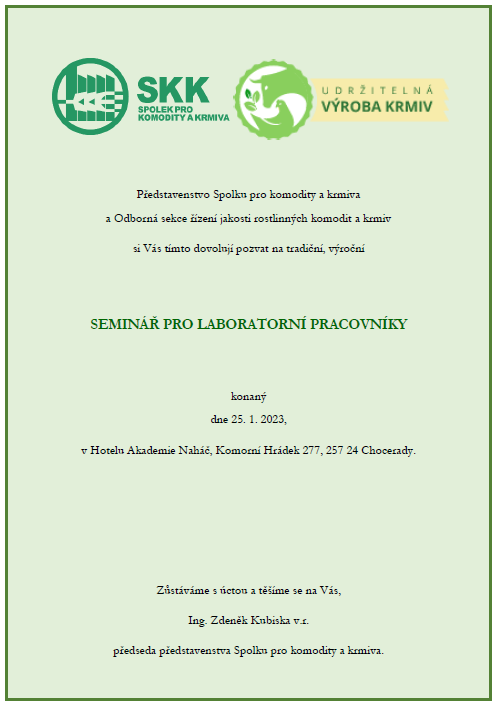 Seminář pro laboratorní pracovníky 2023