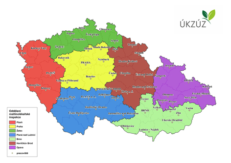 Rostlinolékařská inspekce ÚKZÚZ - klikněte pro zvětšení